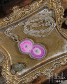 Lilac Solar Quartz Necklace from Hilltribe Ontario