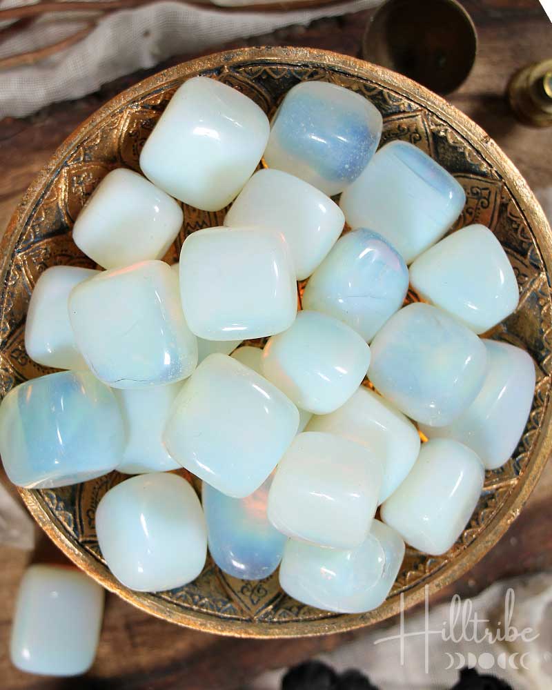 Opalite (Syn.) Tumbled from Hilltribe Ontario