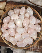 Pink Aura Quartz Tumbled from Hilltribe Ontario