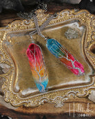 Wire Wrapped Rainbow Crystal Tree Necklace from Hilltribe Ontario