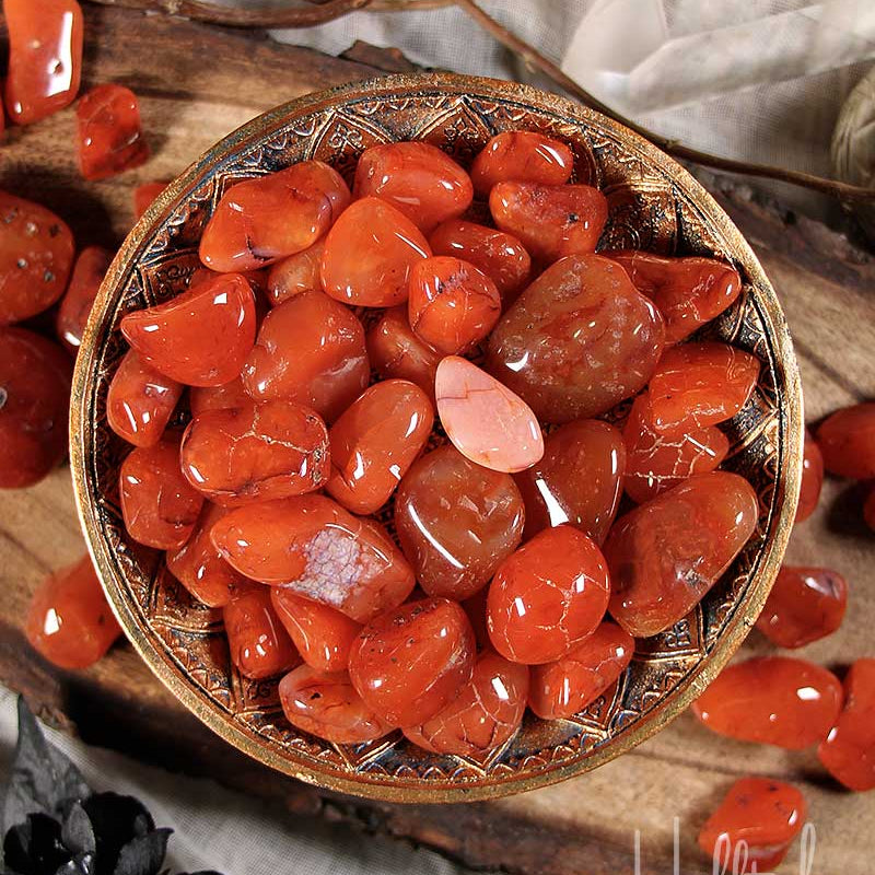 Carnelian Tumbled from Hilltribe Ontario