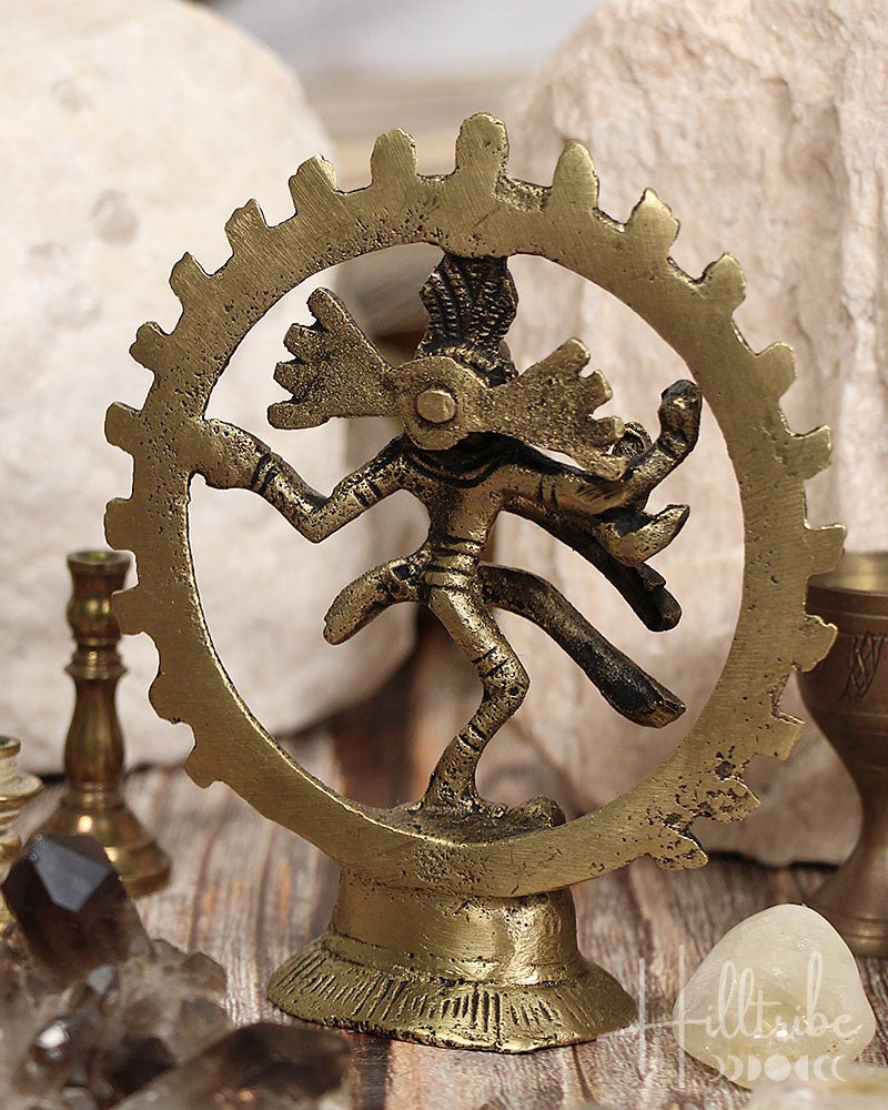 Dancing Shiva Nataraja Murti from Hilltribe Ontario