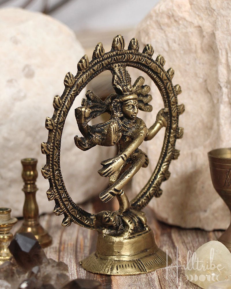 Dancing Shiva Nataraja Murti from Hilltribe Ontario