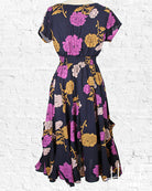Eggplant Jungle Swing Dress from Hilltribe Ontario