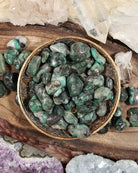 Emerald Tumbled from Hilltribe Ontario