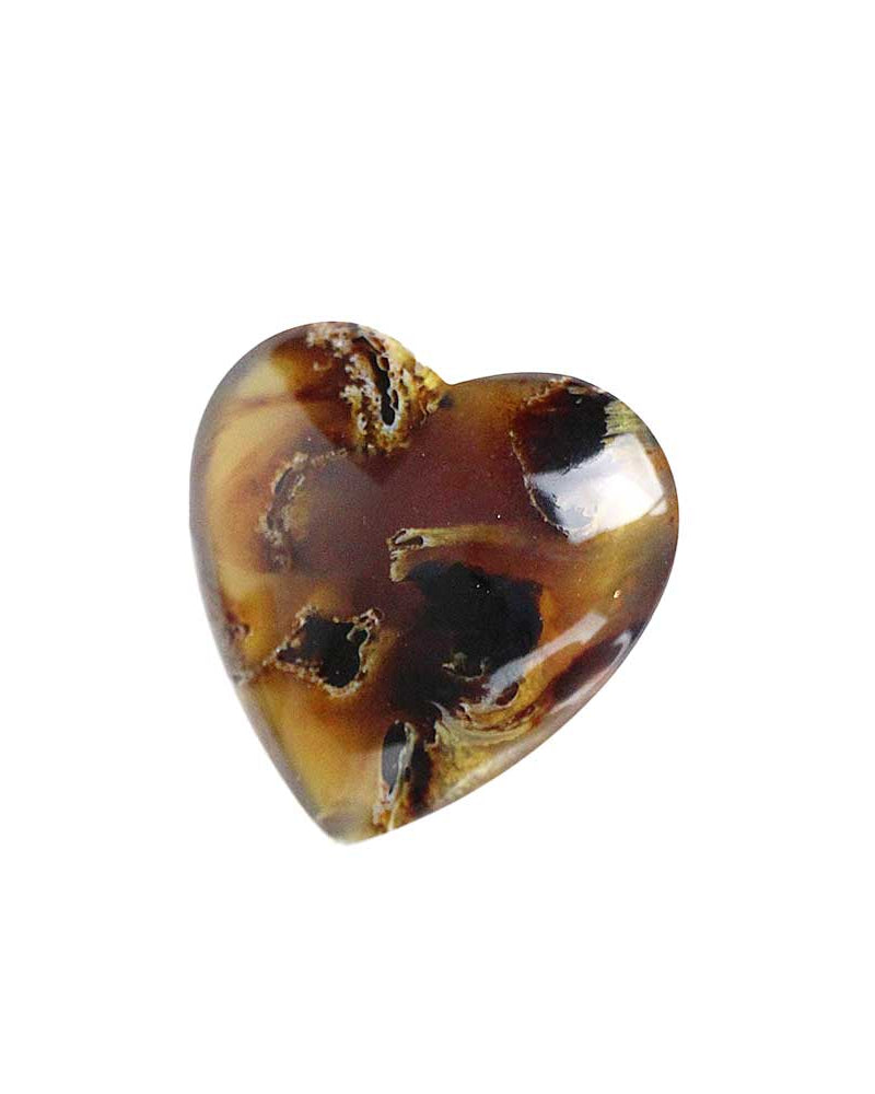 Energizing Amber Heart from Hilltribe Ontario