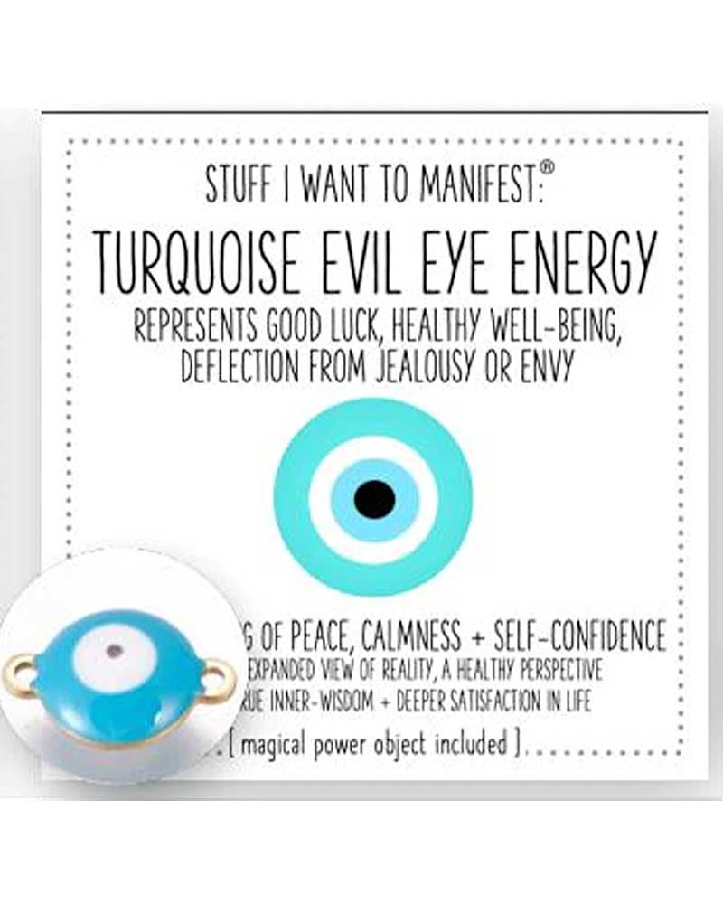 Evil Eye Protection Token + Card from Hilltribe Ontario