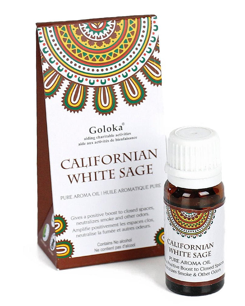 Goloka California White Sage Aroma Oil from Hilltribe Ontario