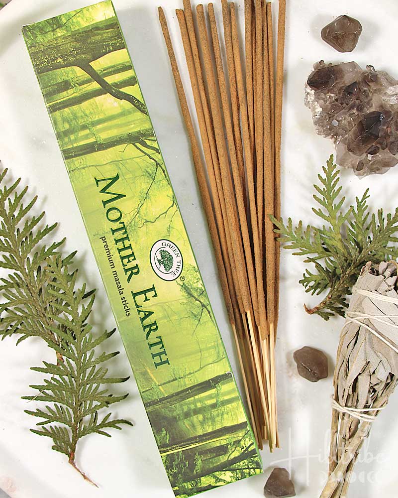 Green Tree Mother Earth Incense Sticks 15gr from Hilltribe Ontario