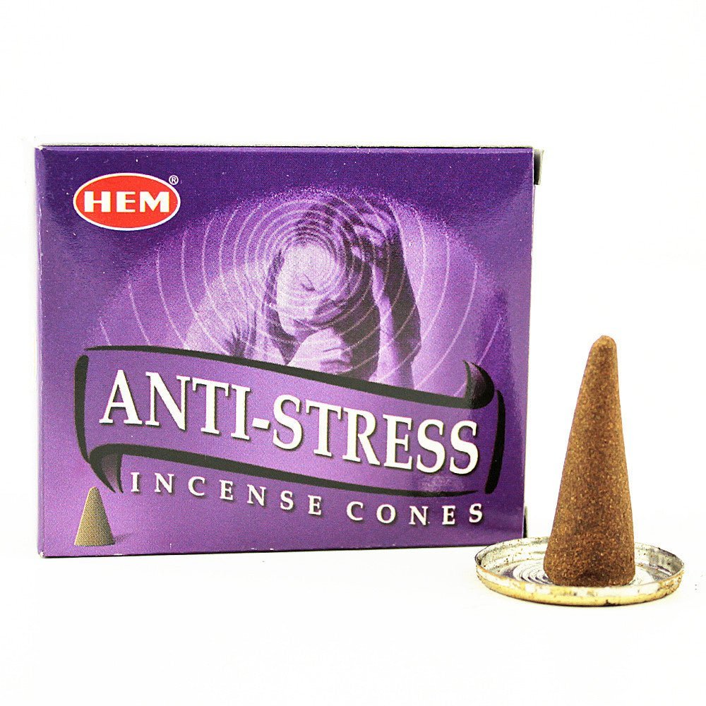 HEM Anti-Stress Incense Cones from Hilltribe Ontario