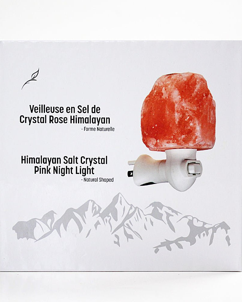 Himalayan Salt Natural Night Light from Hilltribe Ontario