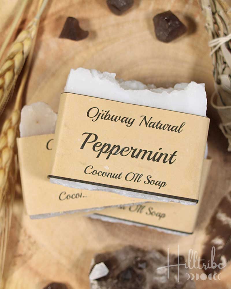 Peppermint Natural Coconut Oil Soap from Hilltribe Ontario