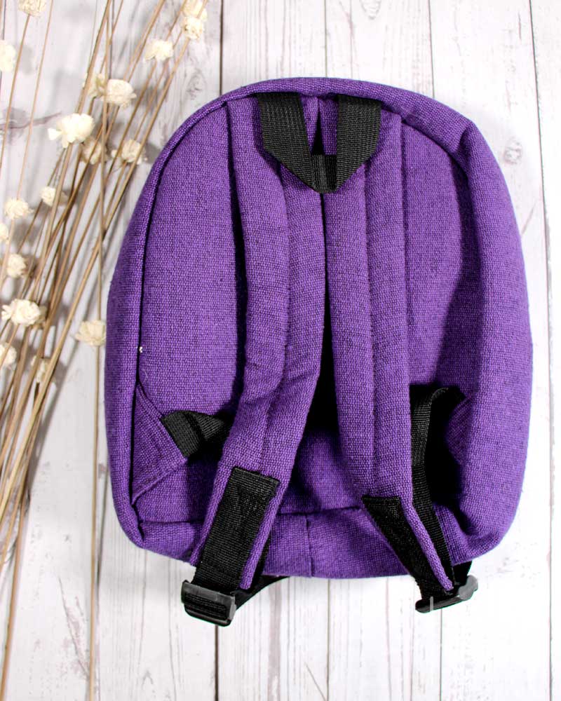 Purple Alice Mini Backpack from Hilltribe Ontario
