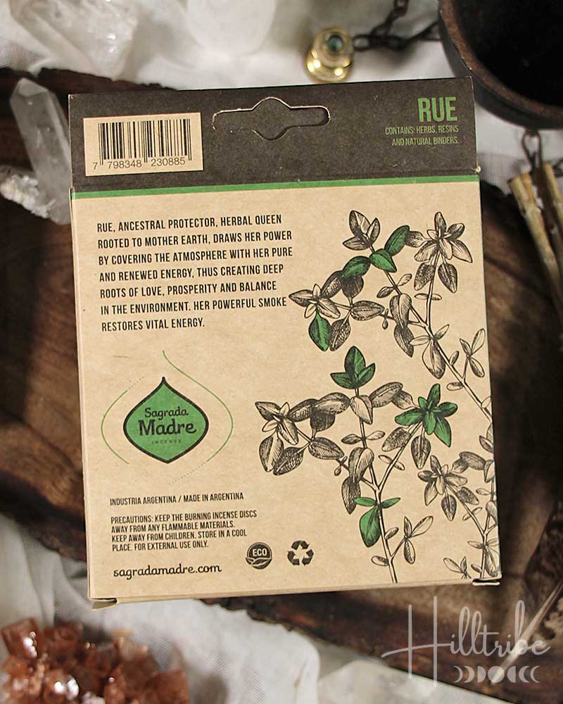 Rue Activated Smudge Tablets from Hilltribe Ontario