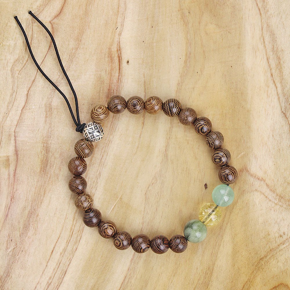 Spell Me Prosperity Bracelet from Hilltribe Ontario