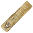 Sugar Skull Wide Wooden Incense Holder from Hilltribe Ontario