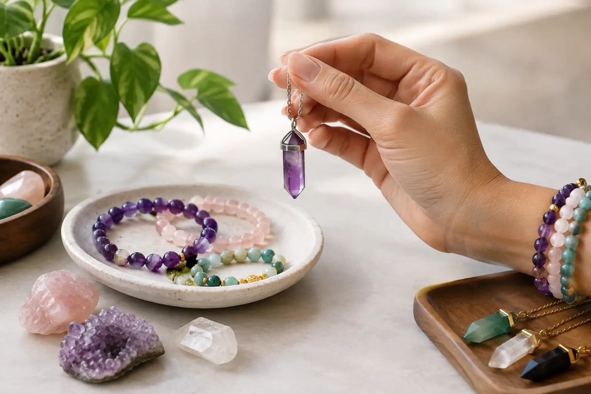 How to Choose Crystal Jewelry for Your Intention