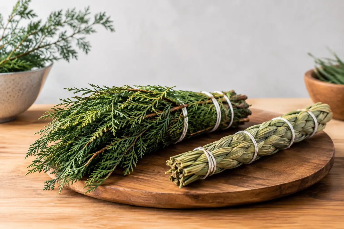 Cedar Versus Sweetgrass Cleansing Explained