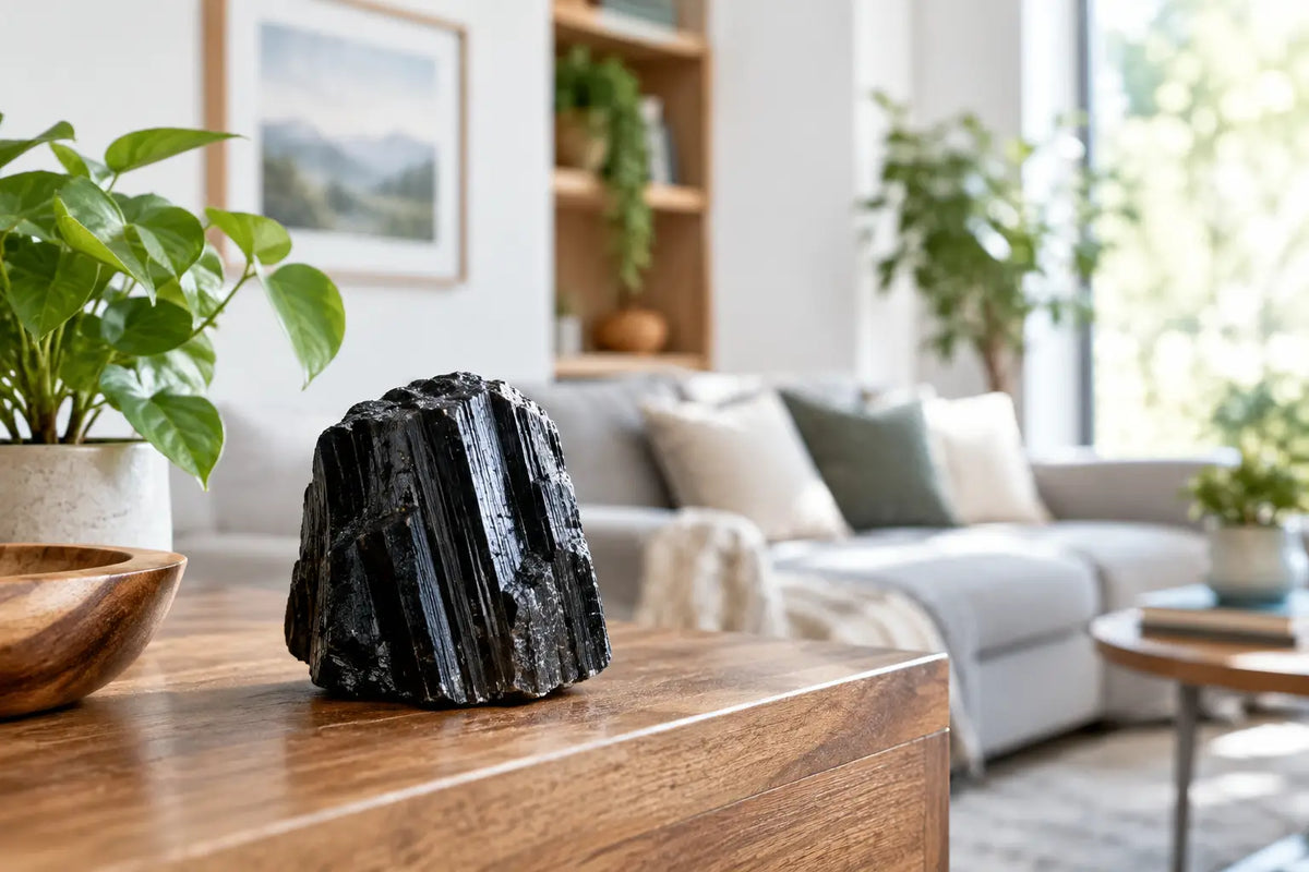 Black Tourmaline Placement for a Protected Home