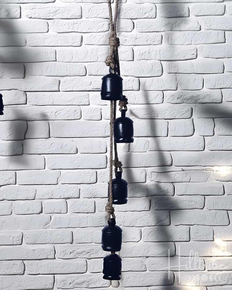 Black Iron Bell String | Hilltribe Ontario