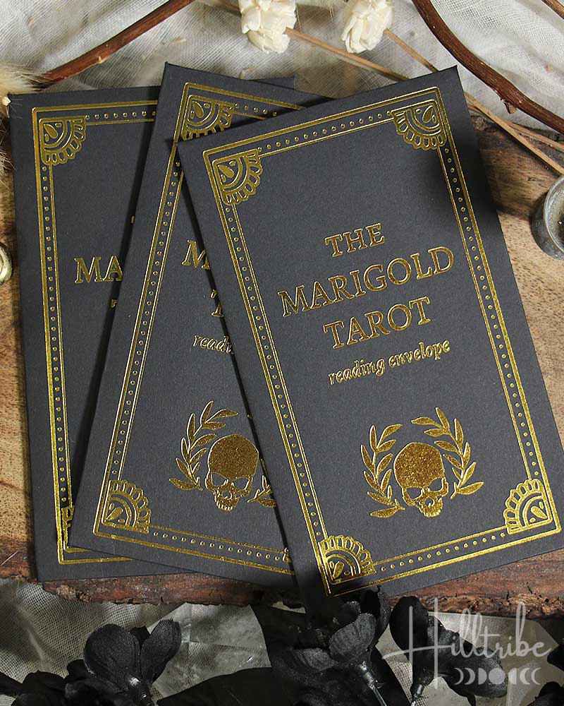 Three Marigold Tarot 3 Card Mystery Envelopes