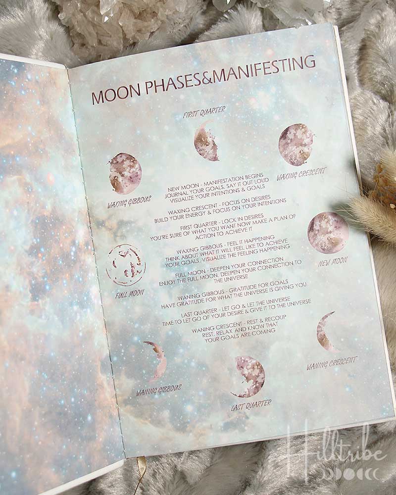 Moon Phase Crystal Journal