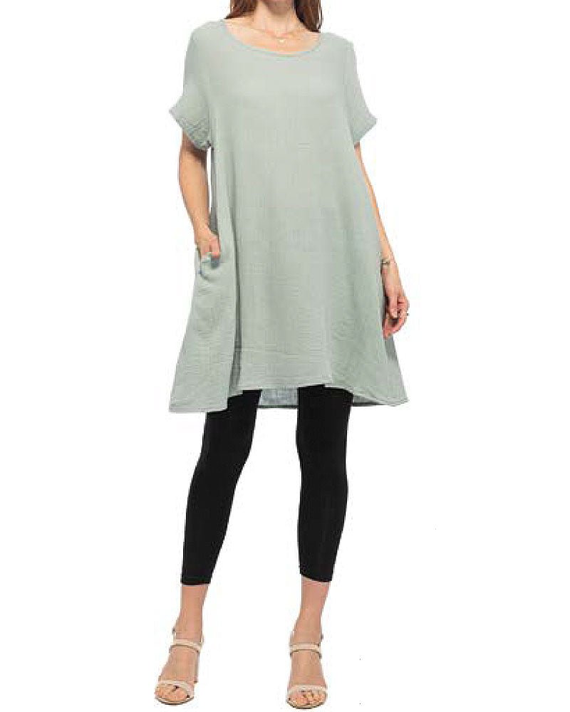Agave Gauze Lucia Tunic from Hilltribe Ontario