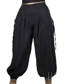 Black Pleated Cinch Pants from Hilltribe Ontario