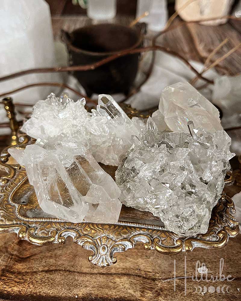 Clear Quartz Cluster (Extra Quality) from Hilltribe Ontario