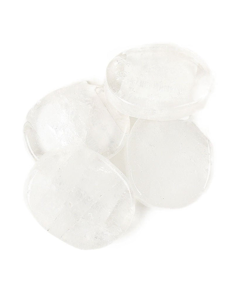 Clear Quartz Worry Stone from Hilltribe Ontario