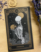 Marigold Strength Tarot Greeting Card