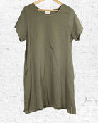 Khaki Gauze Lucia Tunic from Hilltribe Ontario