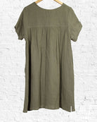 Khaki Gauze Lucia Tunic from Hilltribe Ontario