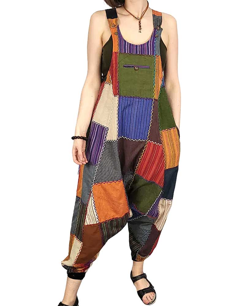 Multi Patch Valencia Overalls from Hilltribe Ontario