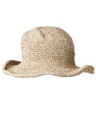 Natural Hemp + Cotton Wire Rim Hat from Hilltribe Ontario
