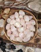 Pink Aura Quartz Tumbled from Hilltribe Ontario