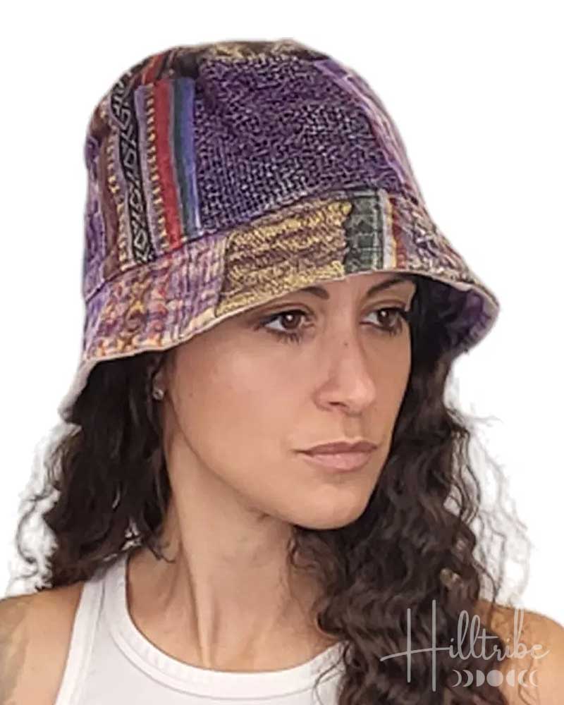 Purple Montego Bay Bucket Hat from Hilltribe Ontario
