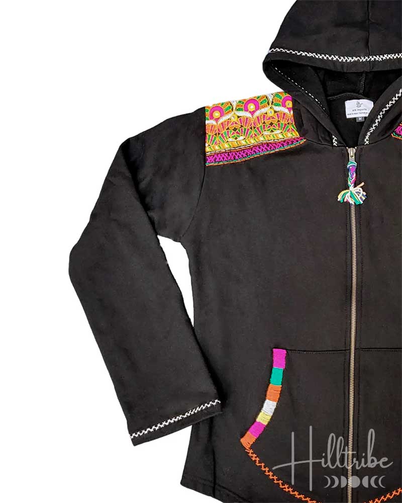 Raja Zip Hoodie from Hilltribe Ontario