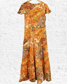 Rust Garden Party Dress from Hilltribe Ontario