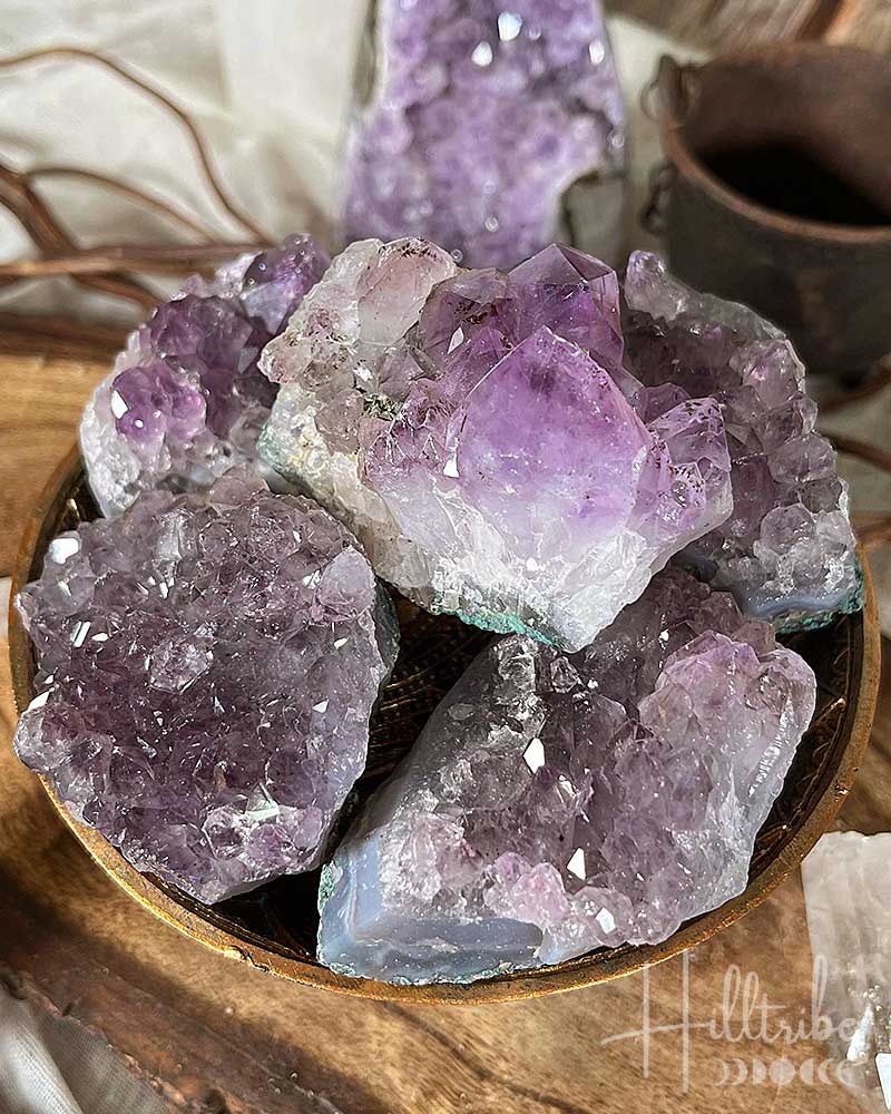 Small Amethyst Cluster from Hilltribe Ontario