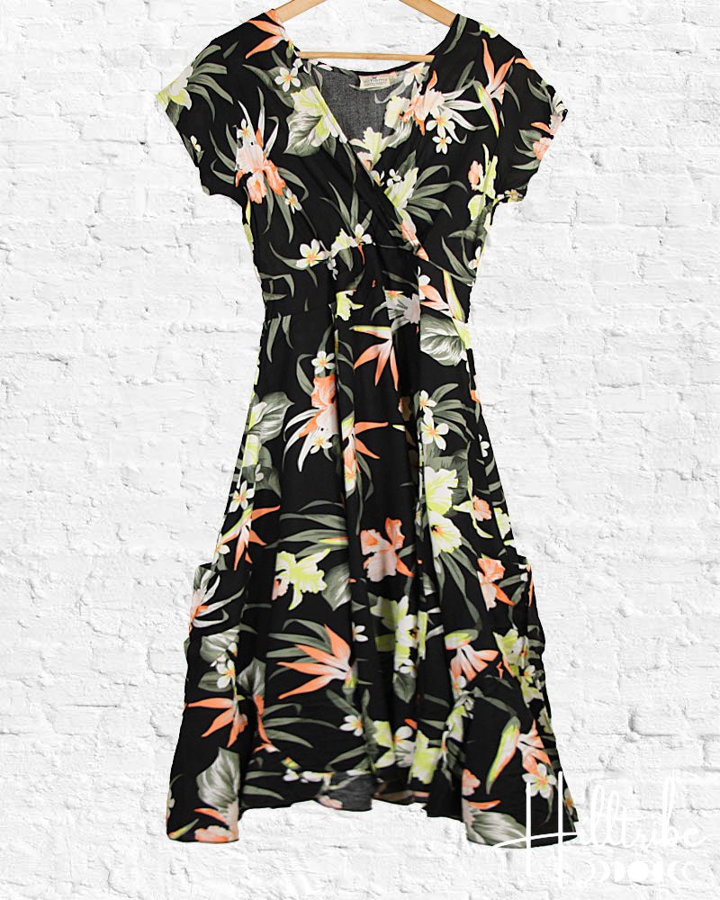 Tropical Garden Swing Dress from Hilltribe Ontario