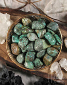 African Turquoise Tumbled from Hilltribe Ontario