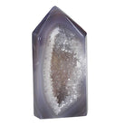 Agate With Druze Polished Point 784gr from Hilltribe Ontario