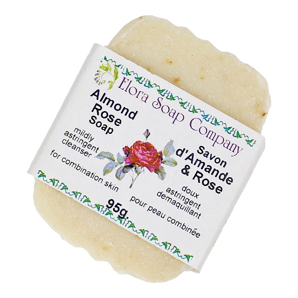 Almond Rose Herbal Soap from Hilltribe Ontario