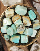 Amazonite Tumbled from Hilltribe Ontario