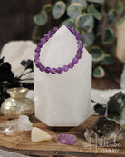 Amethyst Gemstone Power Bracelet 6-8mm from Hilltribe Ontario