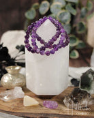 Amethyst Gemstone Power Bracelet 6-8mm from Hilltribe Ontario