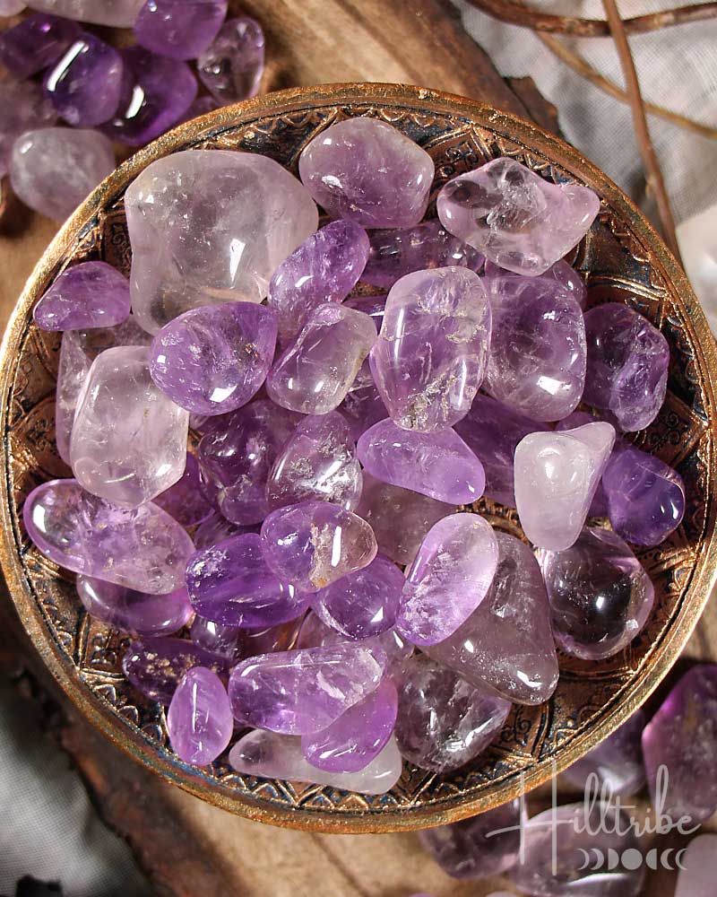 Amethyst Tumbled from Hilltribe Ontario