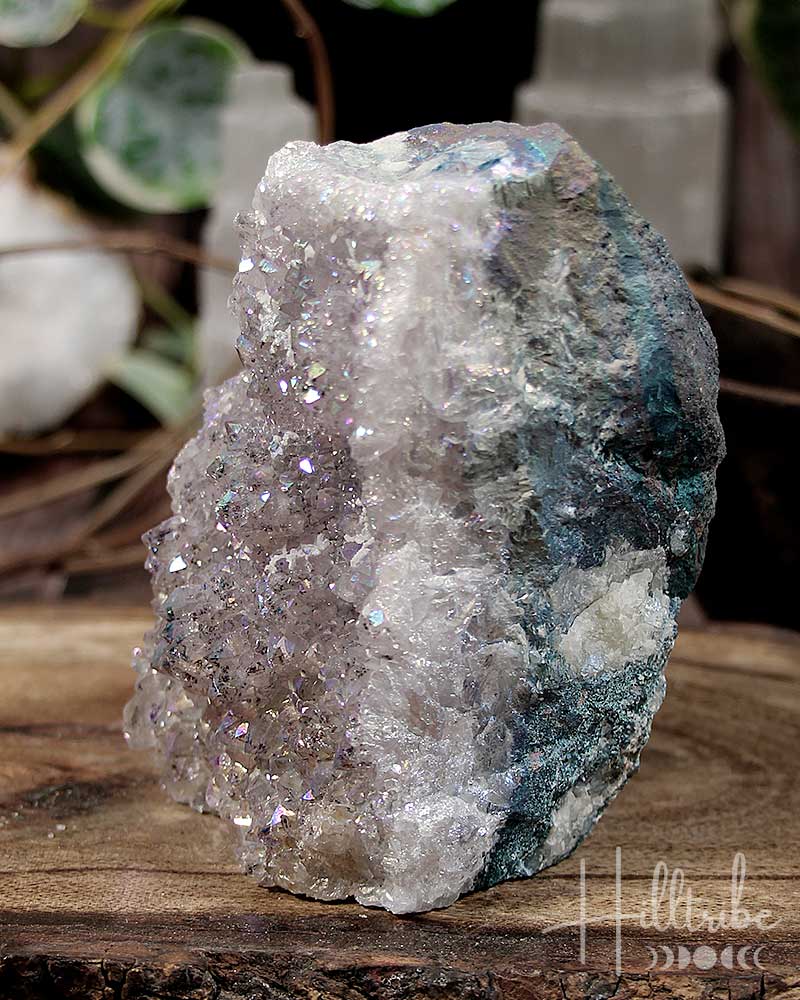 Angel Aura Amethyst Cluster A from Hilltribe Ontario