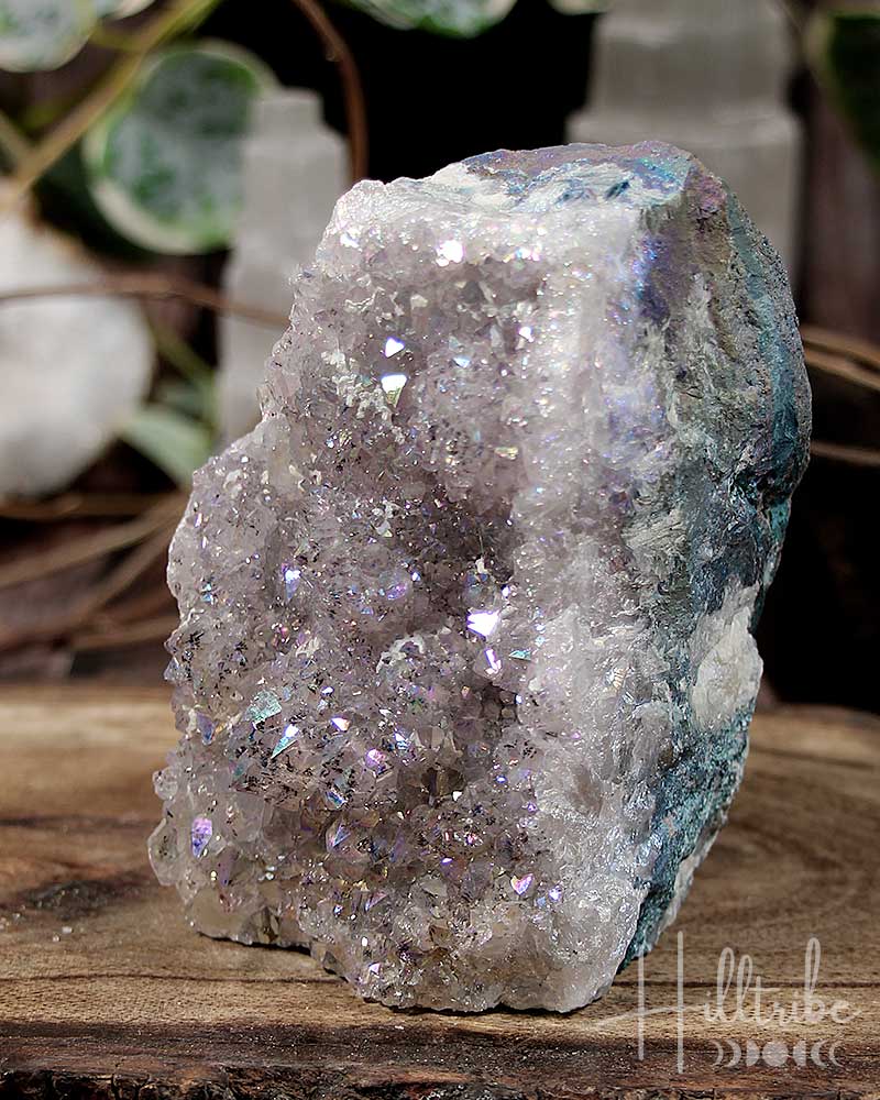 Angel Aura Amethyst Cluster A from Hilltribe Ontario